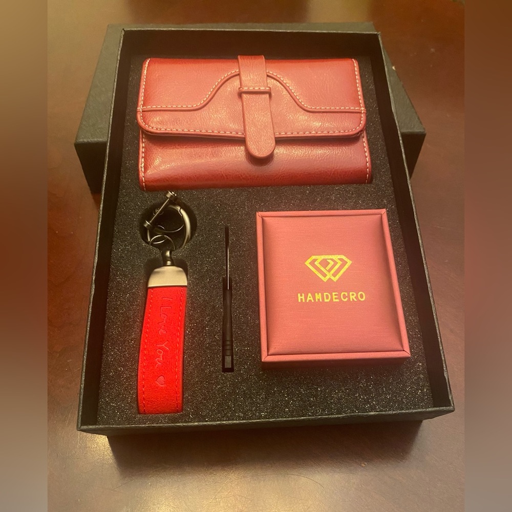 HAMDECRO - Leather Wallet Set